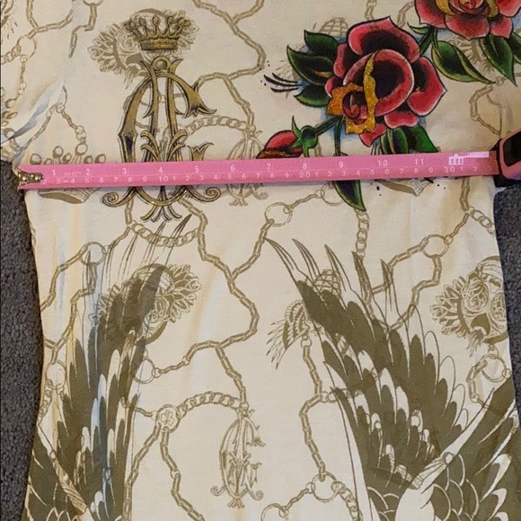 Christian Audigier Long Sleeve Top - Picture 8 of 10